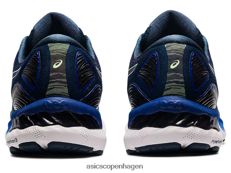 Asics gel-nimbus 23 monaco blå/lys lime Z206F61854