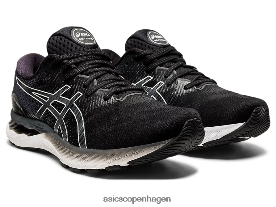 Asics gel-nimbus 23 sort hvid Z206F62019