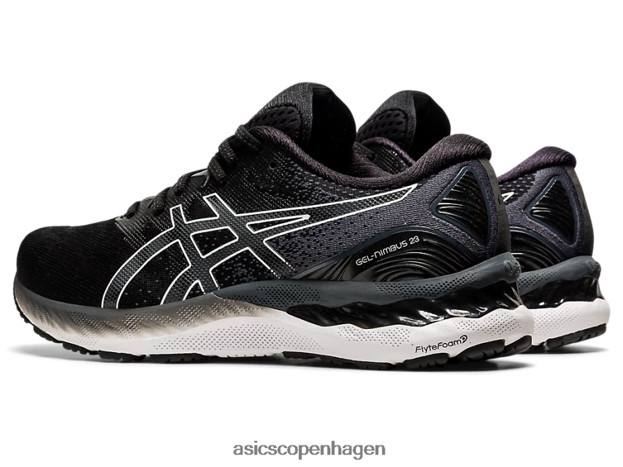 Asics gel-nimbus 23 sort hvid Z206F62019
