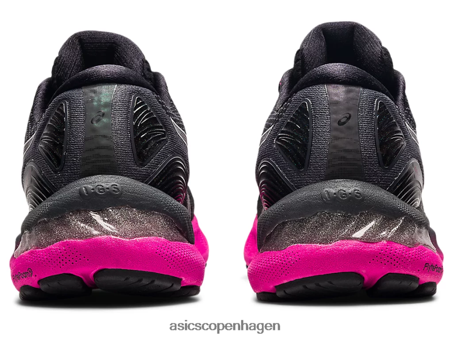 Asics gel-nimbus 23 sort/ren sølv Z206F63874