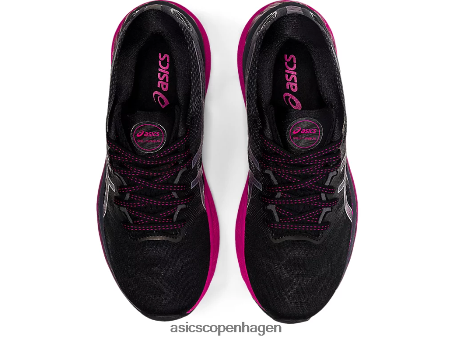 Asics gel-nimbus 23 sort/ren sølv Z206F63874