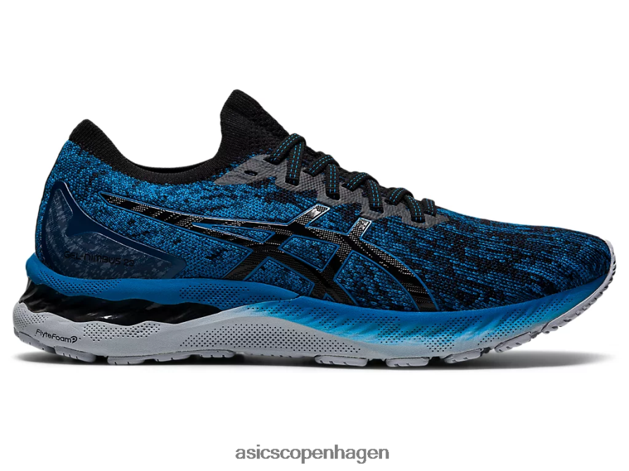 Asics gel-nimbus 23 strik genfødt blå/sort Z206F61895
