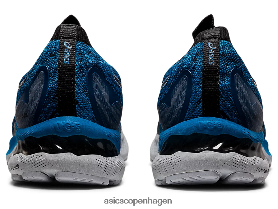 Asics gel-nimbus 23 strik genfødt blå/sort Z206F61895