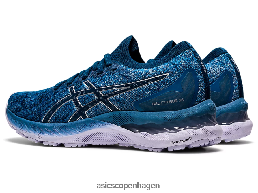 Asics gel-nimbus 23 strik grå tandtråd/mako blå Z206F63922