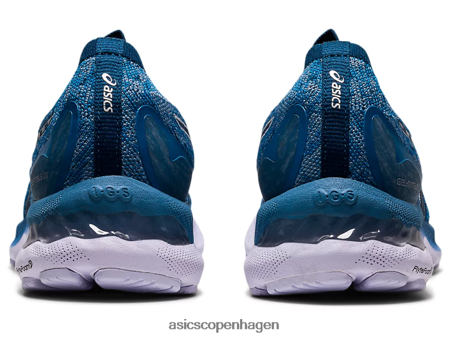 Asics gel-nimbus 23 strik grå tandtråd/mako blå Z206F63922