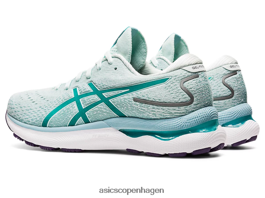 Asics gel-nimbus 24 bred beroligende hav/havglas Z206F62877