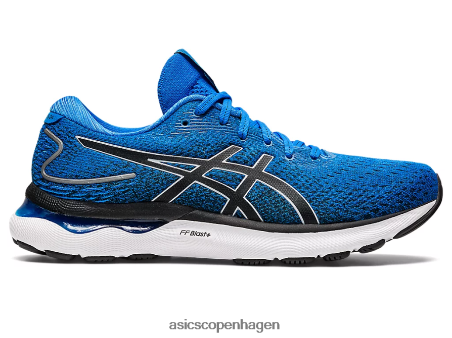 Asics gel-nimbus 24 elektrisk blå/piemontegrå Z206F6920