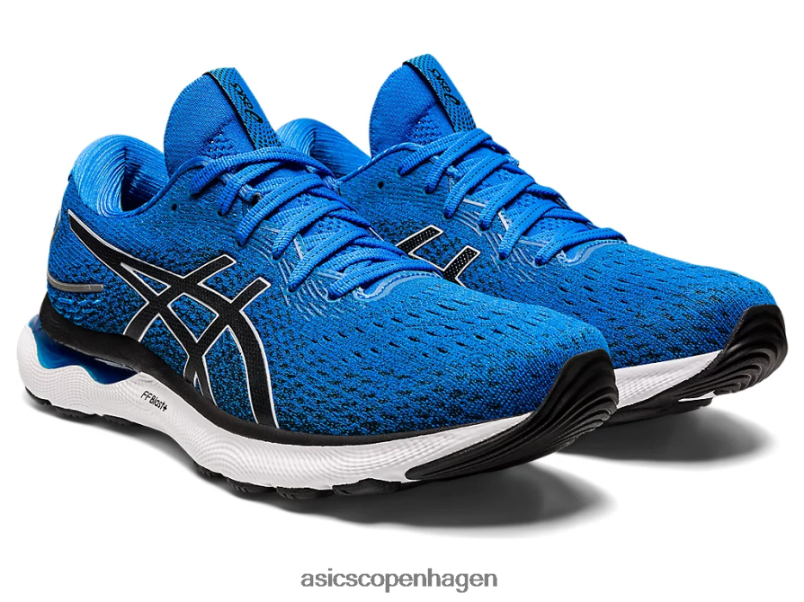 Asics gel-nimbus 24 elektrisk blå/piemontegrå Z206F6920