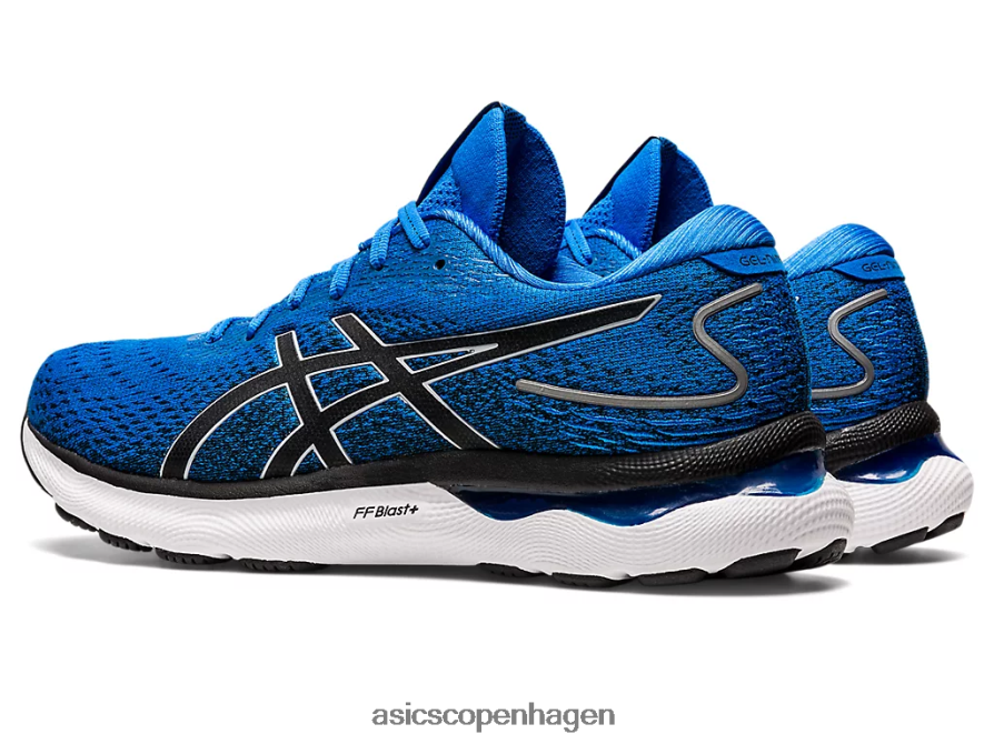 Asics gel-nimbus 24 elektrisk blå/piemontegrå Z206F6920