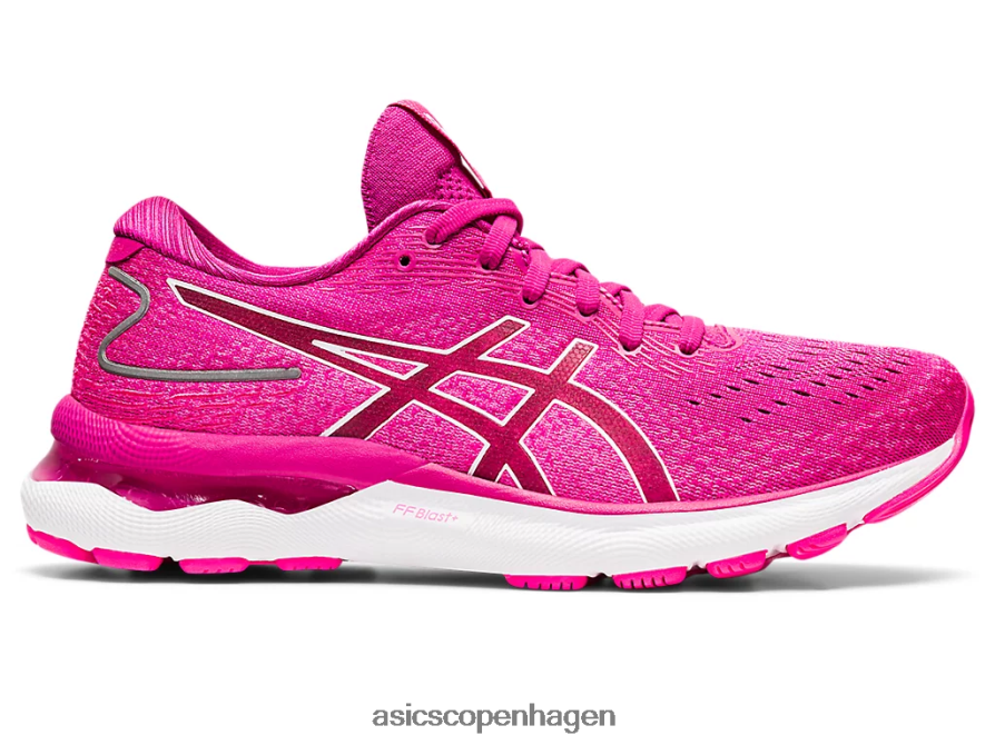 Asics gel-nimbus 24 fuchsia rød/hvid Z206F63548