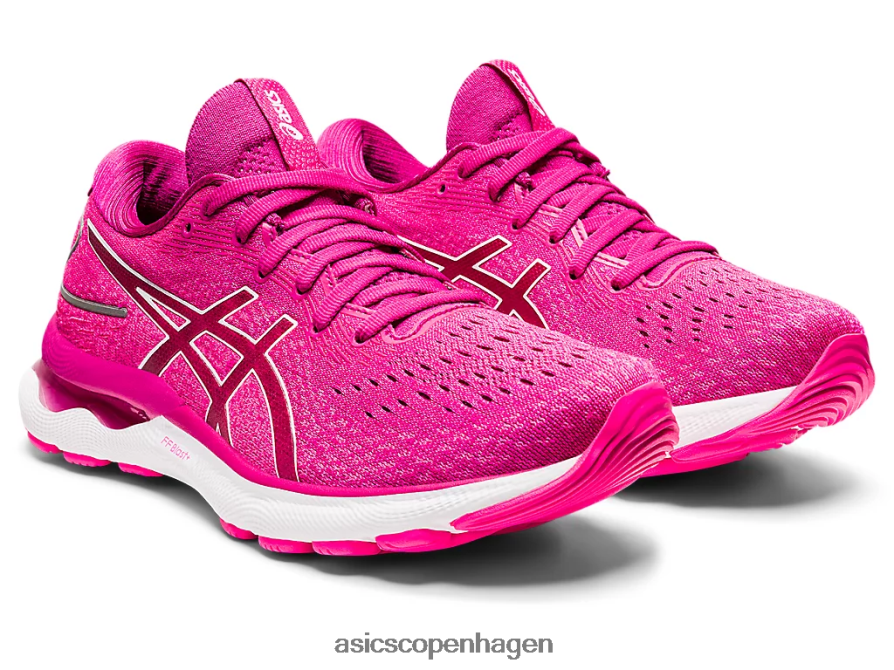Asics gel-nimbus 24 fuchsia rød/hvid Z206F63548