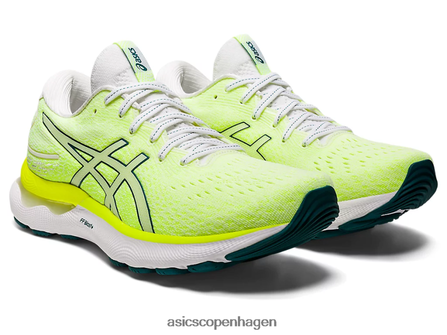 Asics gel-nimbus 24 hvid/fløjlsfyr Z206F62974