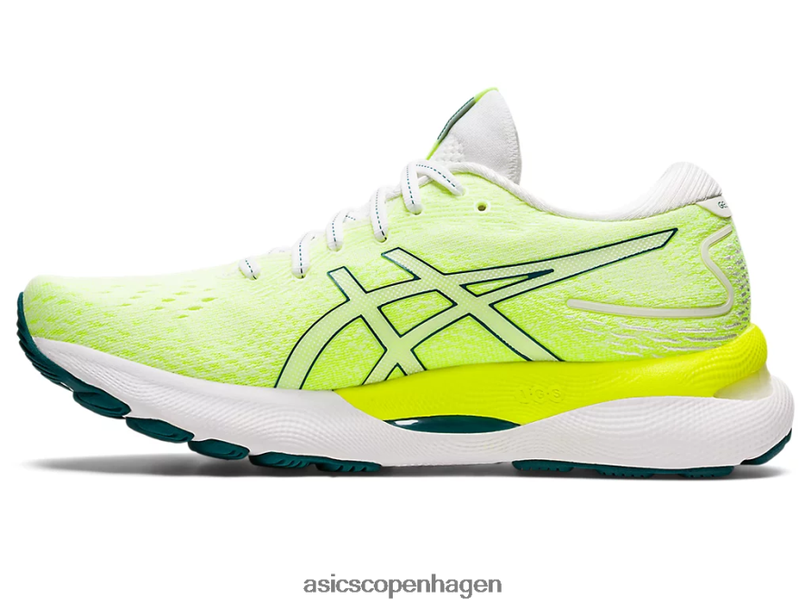 Asics gel-nimbus 24 hvid/fløjlsfyr Z206F62974