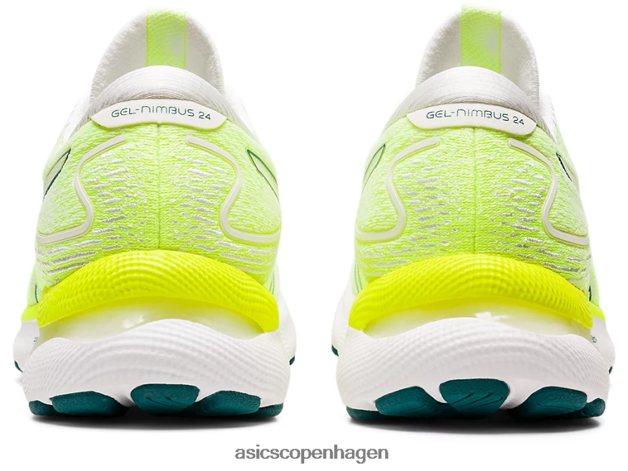 Asics gel-nimbus 24 hvid/fløjlsfyr Z206F62974