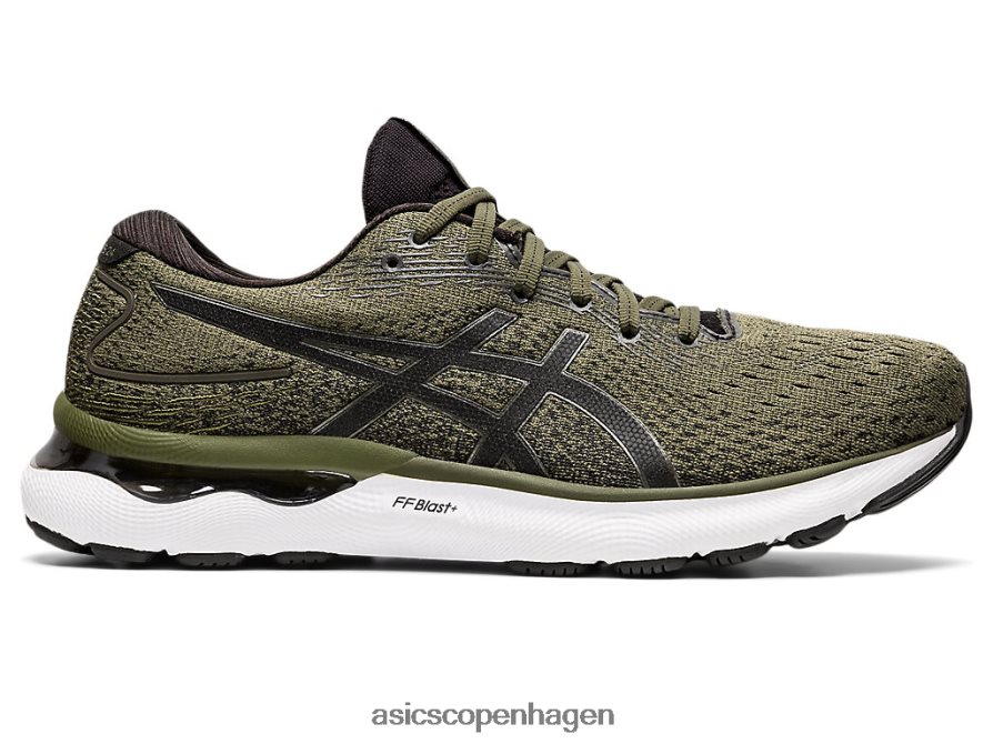 oliven lærred/gunmetal