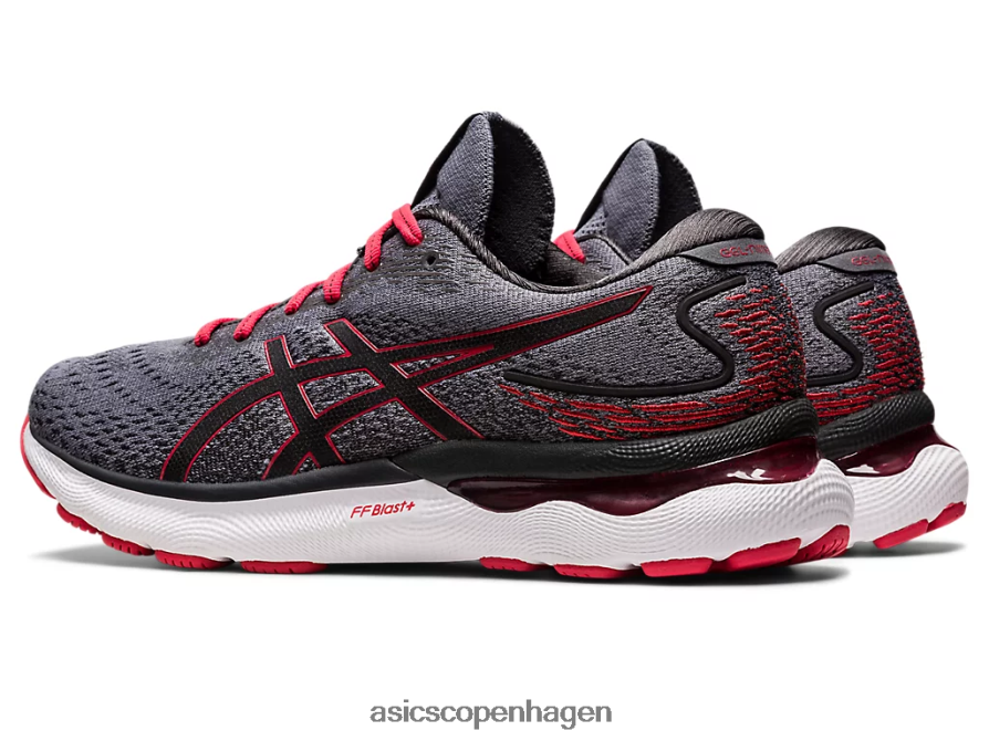 Asics gel-nimbus 24 metropol/klassisk rød Z206F6213