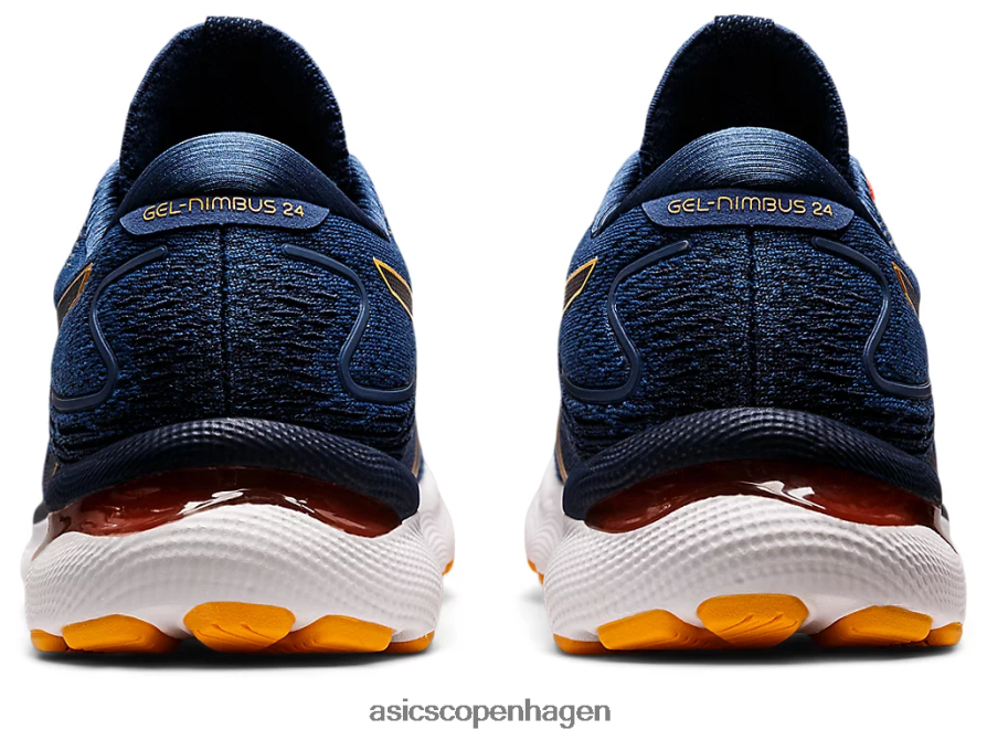 Asics gel-nimbus 24 midnatsblå/citrus Z206F61197