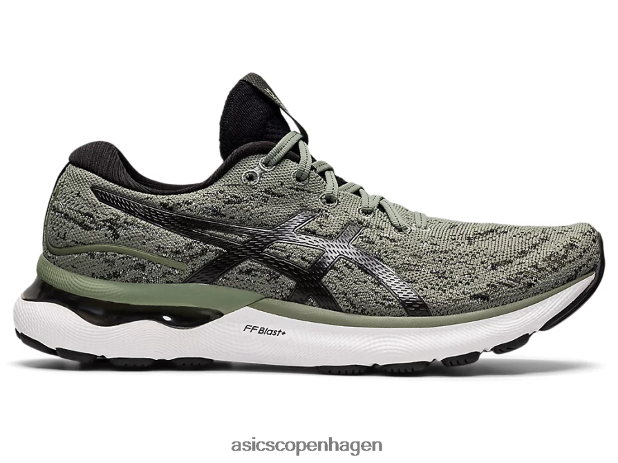 Asics gel-nimbus 24 mk lav grøn/sort Z206F61205