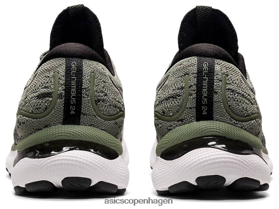 Asics gel-nimbus 24 mk lav grøn/sort Z206F61205