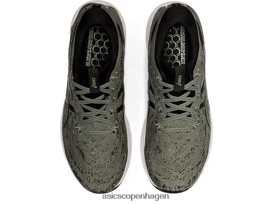 Asics gel-nimbus 24 mk lav grøn/sort Z206F61205