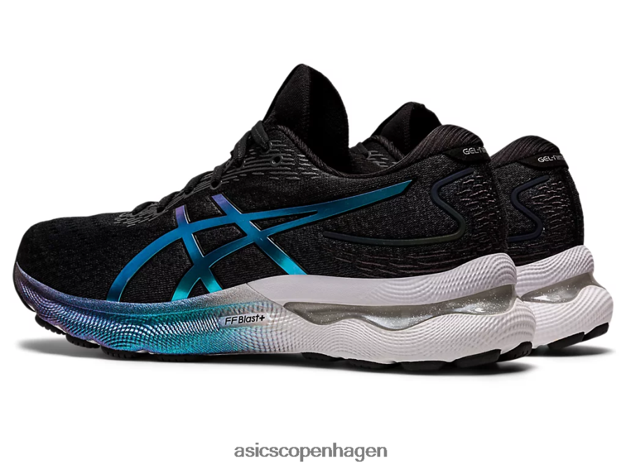 Asics gel-nimbus 24 platin sort Z206F62724