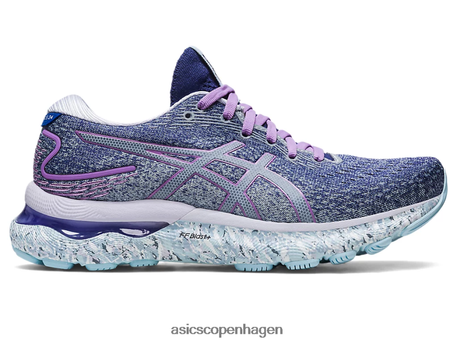 Asics gel-nimbus 24 skumringsblå/hvid Z206F62589