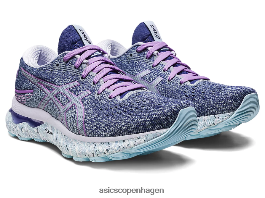 Asics gel-nimbus 24 skumringsblå/hvid Z206F62589