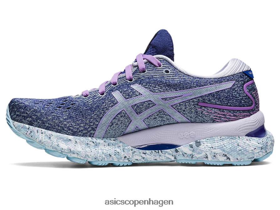 Asics gel-nimbus 24 skumringsblå/hvid Z206F62589