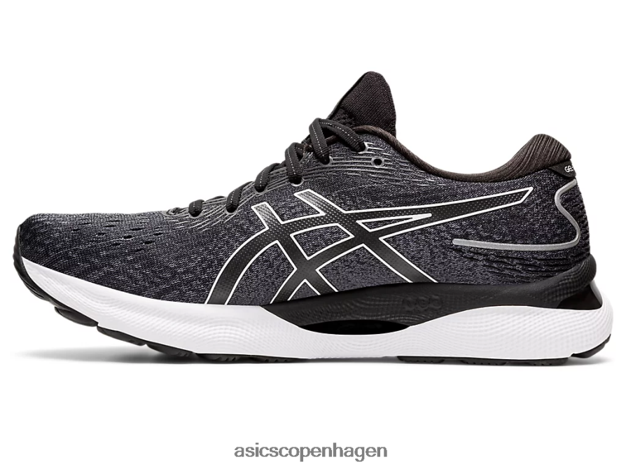 Asics gel-nimbus 24 sort hvid Z206F61549