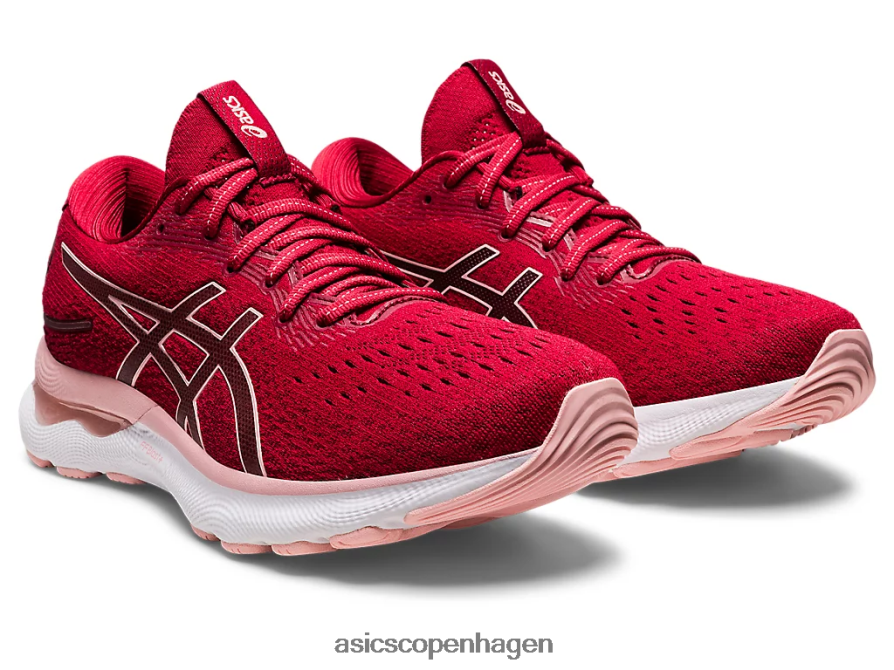 Asics gel-nimbus 24 tranebær/frosted rose Z206F62682