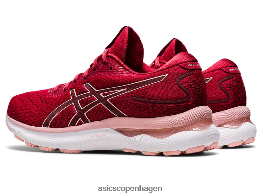 Asics gel-nimbus 24 tranebær/frosted rose Z206F62682