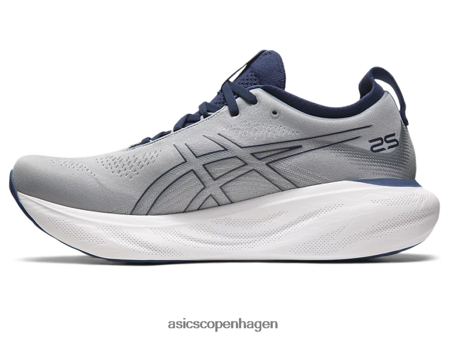 Asics gel-nimbus 25 bred sheet rock/indigo blå Z206F6338