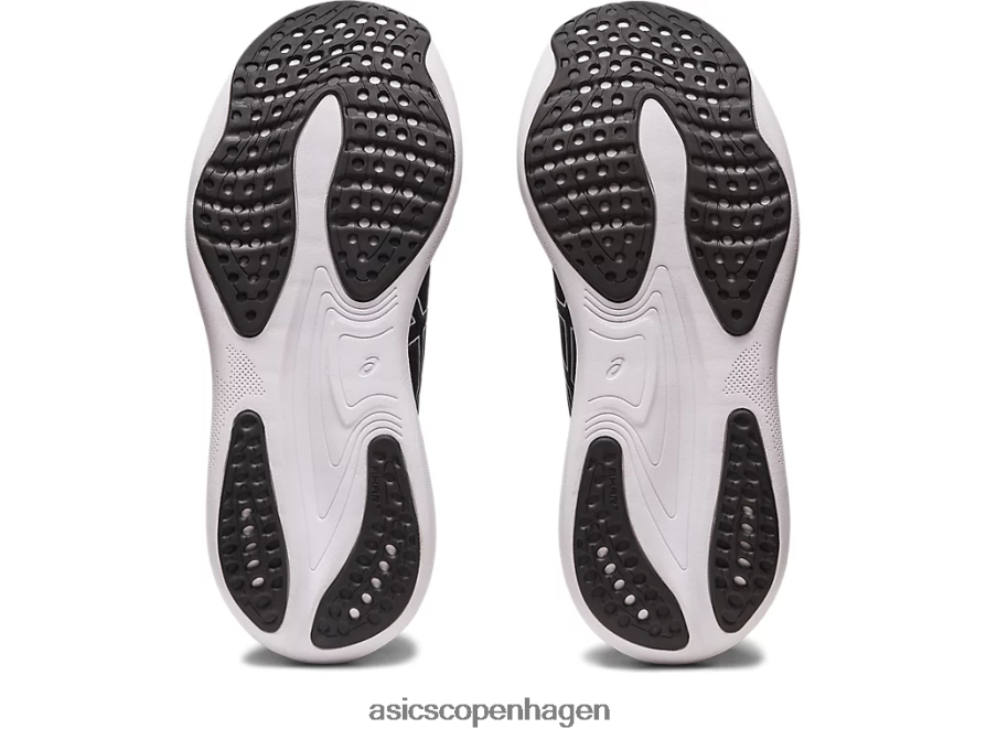 Asics gel-nimbus 25 bred sort/ren sølv Z206F62376