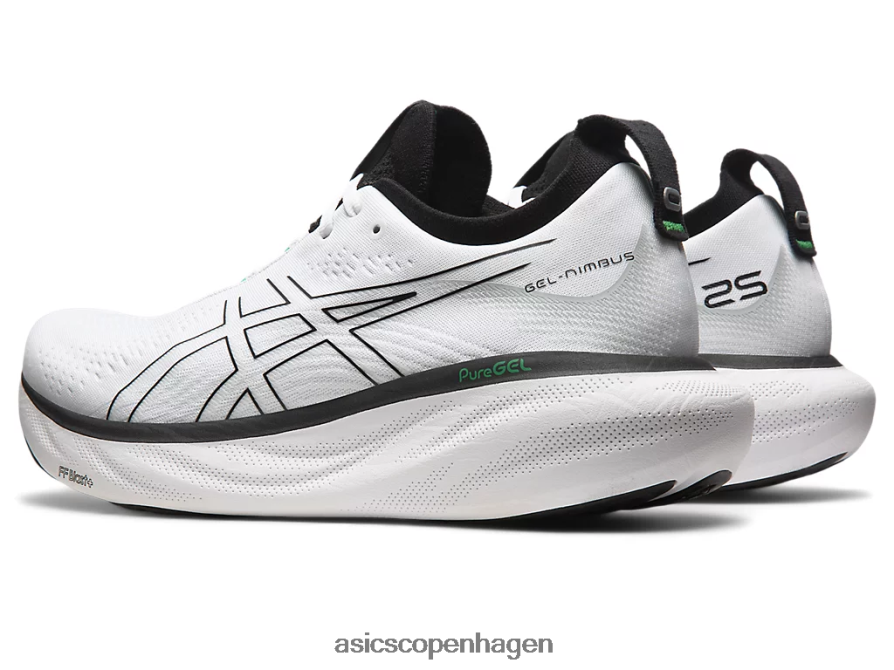 Asics gel-nimbus 25 hvid sort Z206F6180