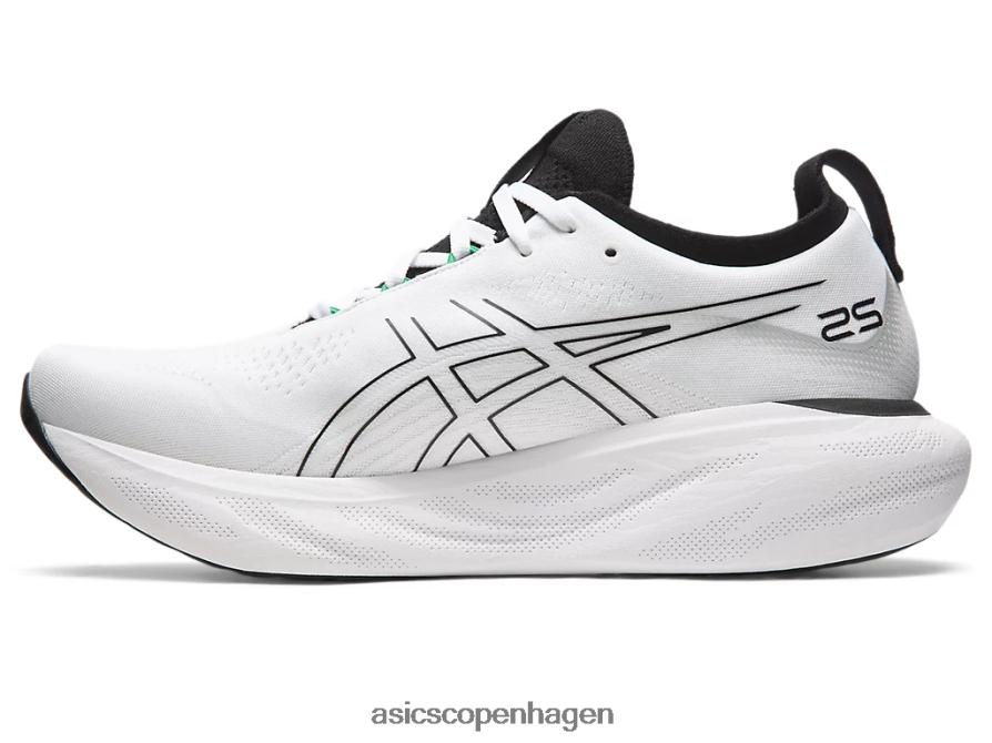 Asics gel-nimbus 25 hvid sort Z206F6180