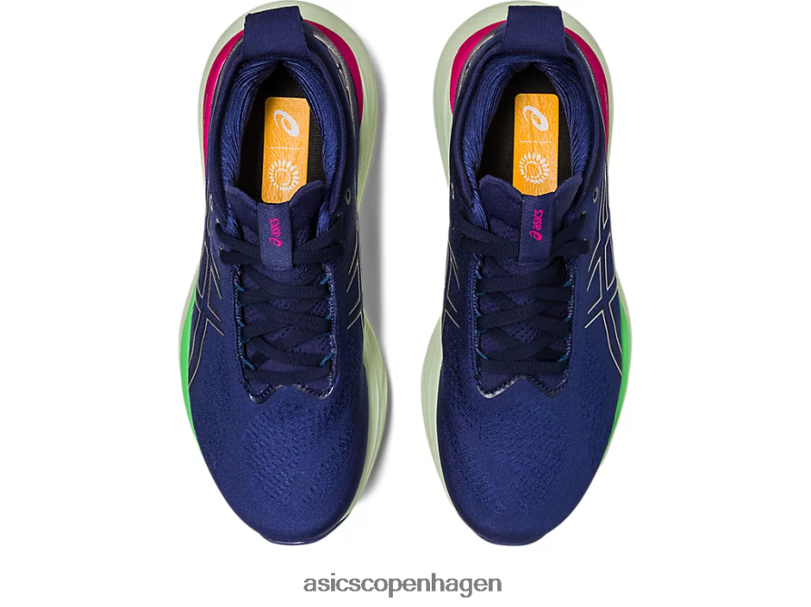 Asics gel-nimbus 25 indigo blå/ren sølv Z206F62373