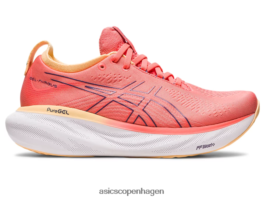 Asics gel-nimbus 25 papaya/støvet lilla Z206F62149