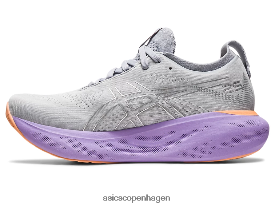 Asics gel-nimbus 25 piemontegrå/rent sølv Z206F62148