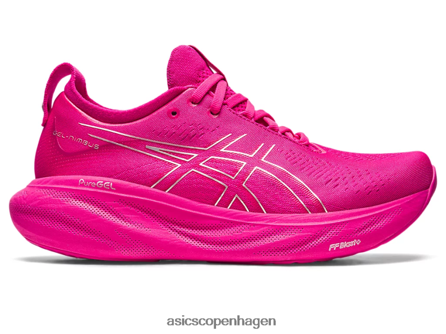 Asics gel-nimbus 25 pink rave/rent sølv Z206F62367