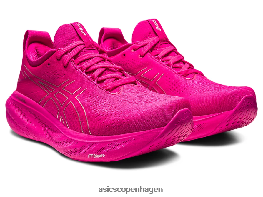 Asics gel-nimbus 25 pink rave/rent sølv Z206F62367