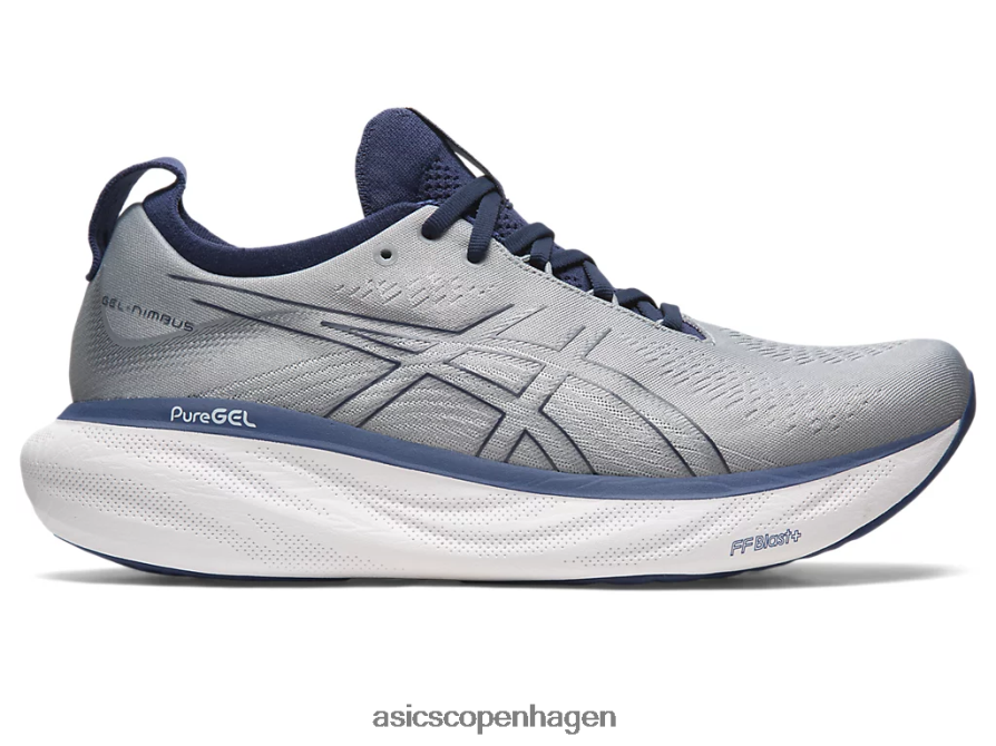 Asics gel-nimbus 25 sheet rock/indigo blå Z206F69