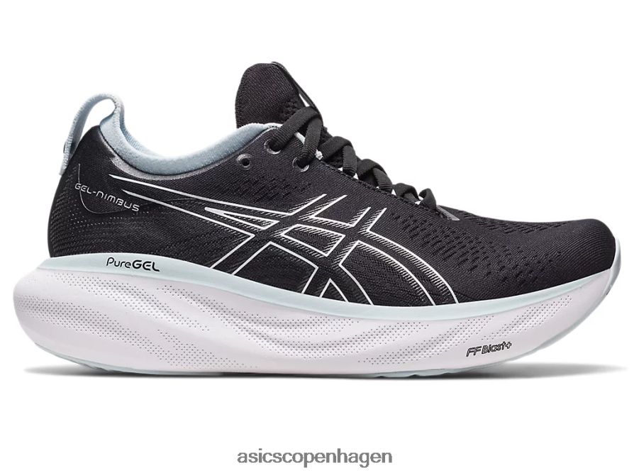 Asics gel-nimbus 25 sort/genfødt blå Z206F62370