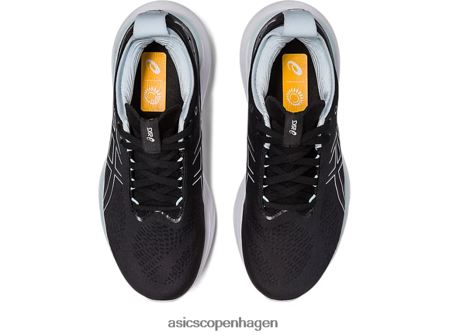 Asics gel-nimbus 25 sort/genfødt blå Z206F62370