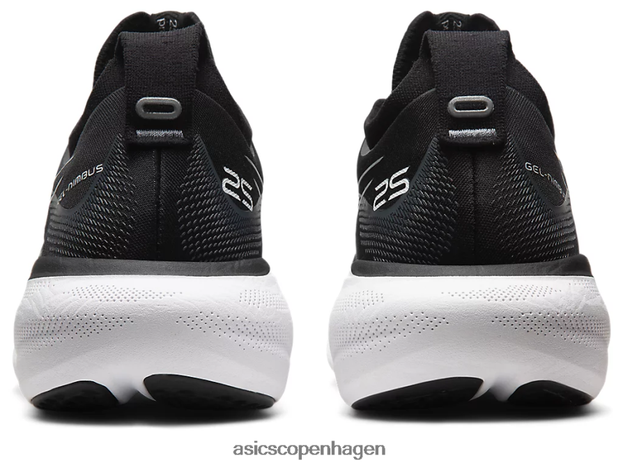 Asics gel-nimbus 25 sort/ren sølv Z206F6334