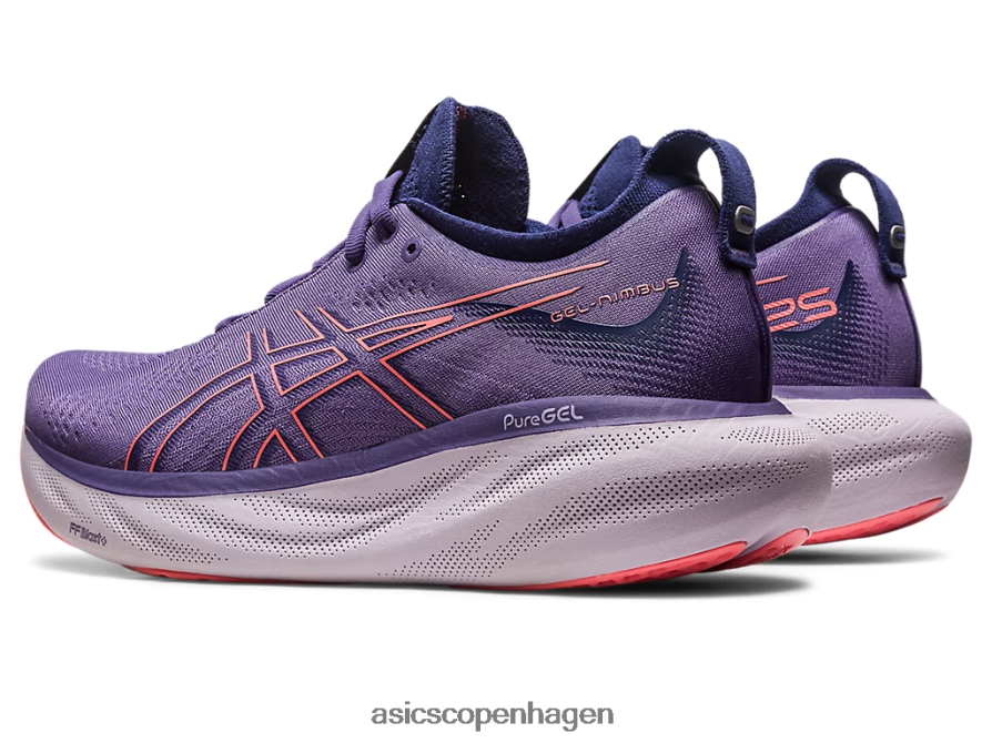 Asics gel-nimbus 25 støvet lilla/papaya Z206F62372