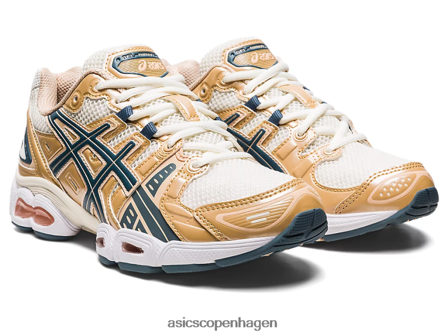Asics gel-nimbus 9 creme/jernbeklædt Z206F62701