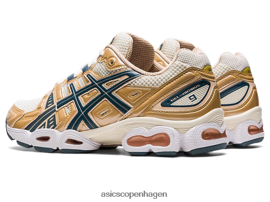 Asics gel-nimbus 9 creme/jernbeklædt Z206F62701