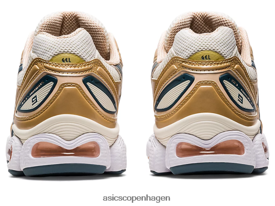 Asics gel-nimbus 9 creme/jernbeklædt Z206F62701