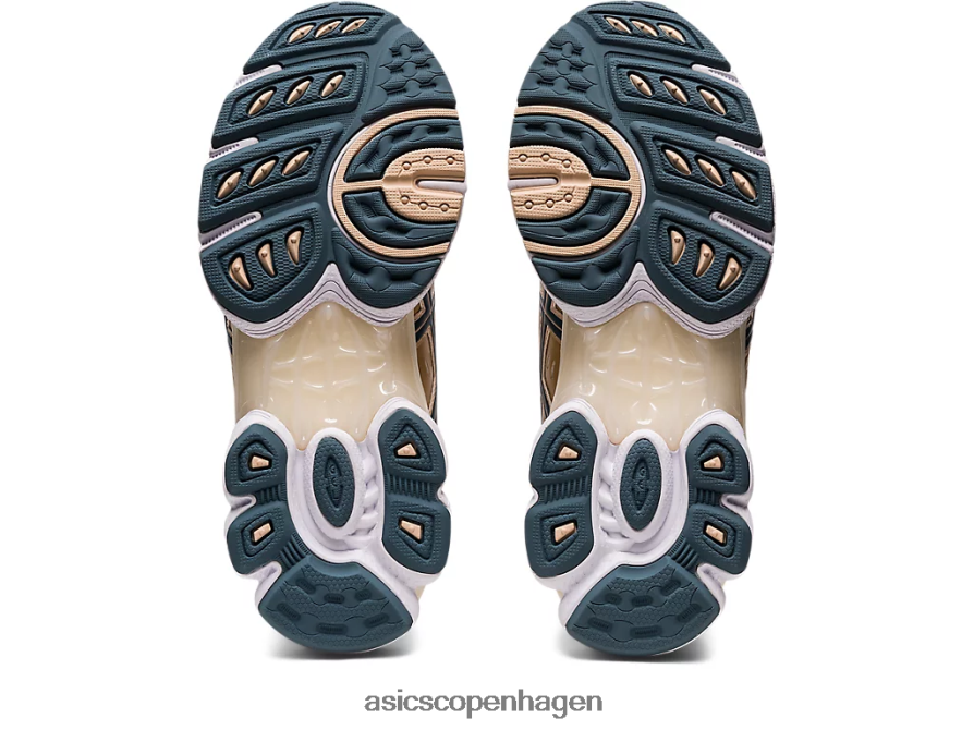 Asics gel-nimbus 9 creme/jernbeklædt Z206F62701