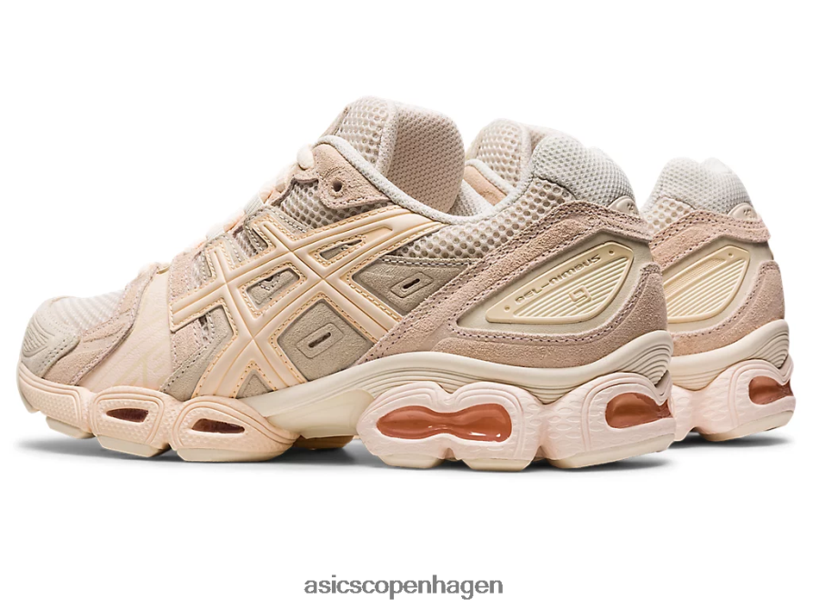 Asics gel-nimbus 9 havregryn/hvid fersken Z206F62539